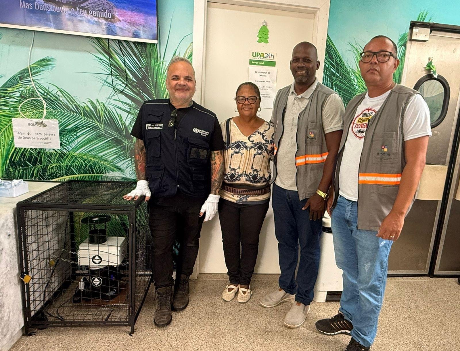 ILHÉUS RECEBE NOVA ARMADILHA TECNOLÓGICA DO PROJETO UNIDOS CONTRA A DENGUE