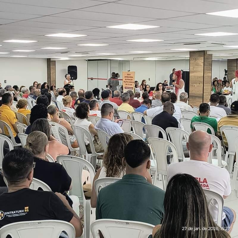 DIRETORIA DA APPI/APLB PARTICIPA DE CURSO INTERNACIONAL DE FORMAÇÃO POLÍTICA E SINDICAL EM SALVADOR