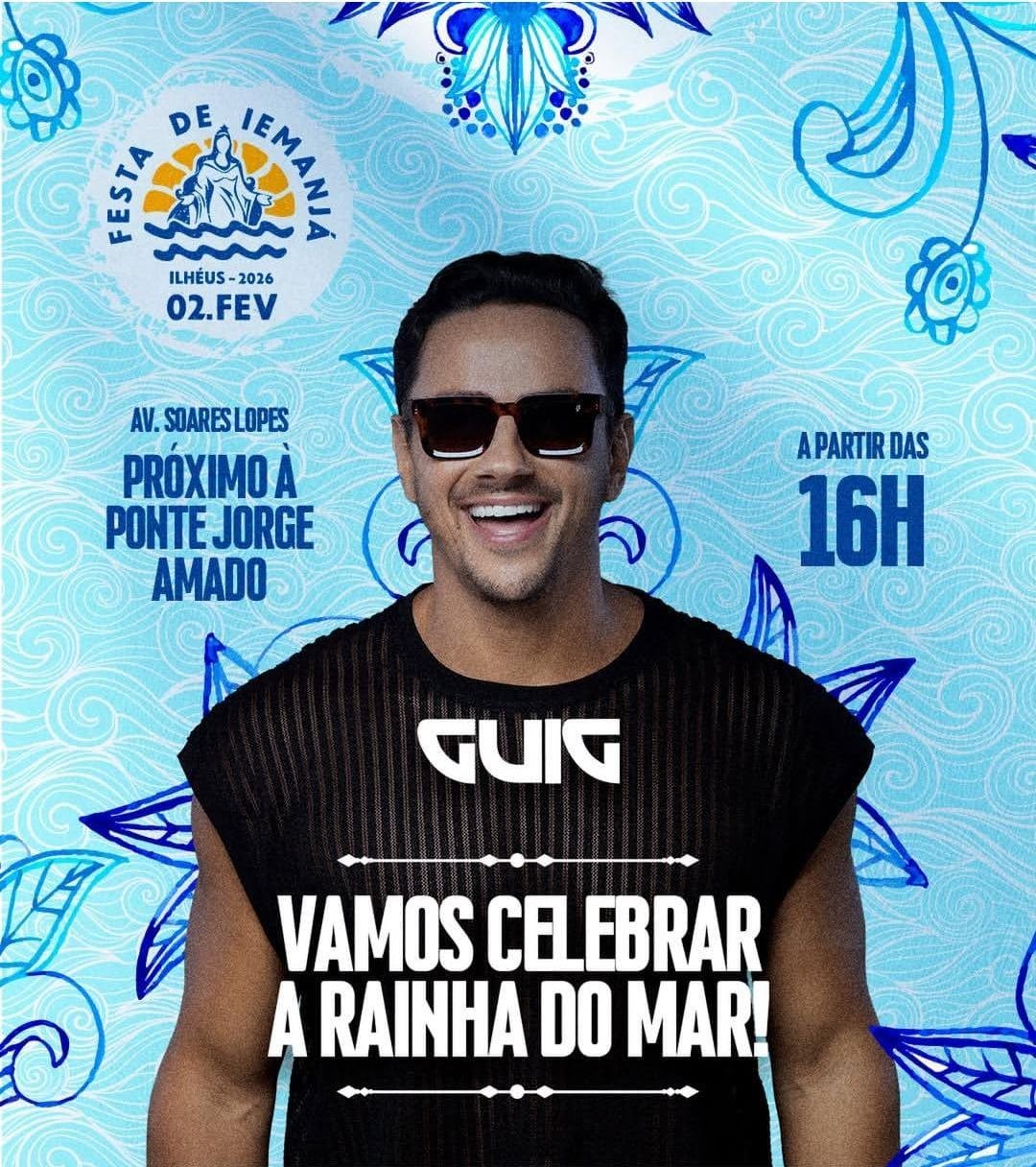 FESTA DE IEMANJÁ 2026 EM ILHÉUS ACONTECE NO DIA 2 DE FEVEREIRO COM PROGRAMAÇÃO EM DIVERSOS PONTOS DA CIDADE