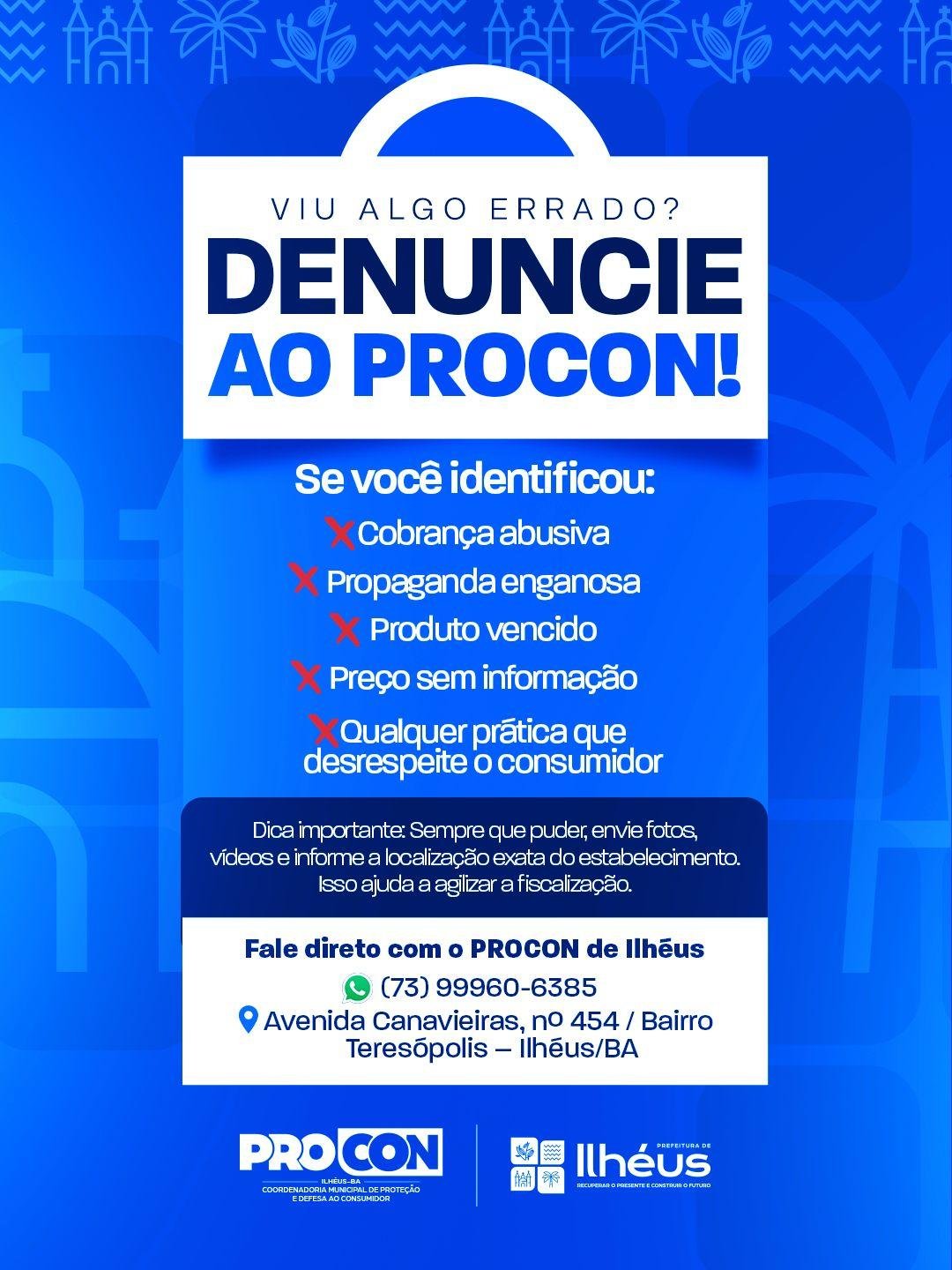 PROCON DE ILHÉUS LANÇA CAMPANHA EDUCATIVA PARA O CARNAVAL 