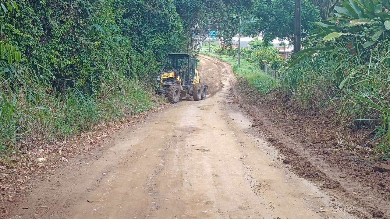 RECUPERAÇÃO DA ESTRADA DA CAROBEIRA AVANÇA E ENTRA EM NOVA ETAPA COM CHEGADA DA PATROL NESTA SEXTA (20)