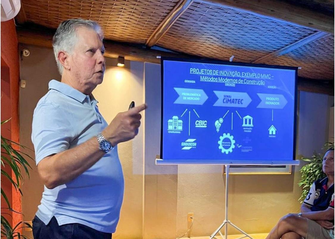 EMPRESÁRIOS DA CONSTRUÇÃO CIVIL E PREFEITO VALDERICO JR. ALINHAM PAUTAS PARA DESENVOLVIMENTO URBANO DURANTE ENCONTRO DO SINDUSCON-BA EM ILHÉUS