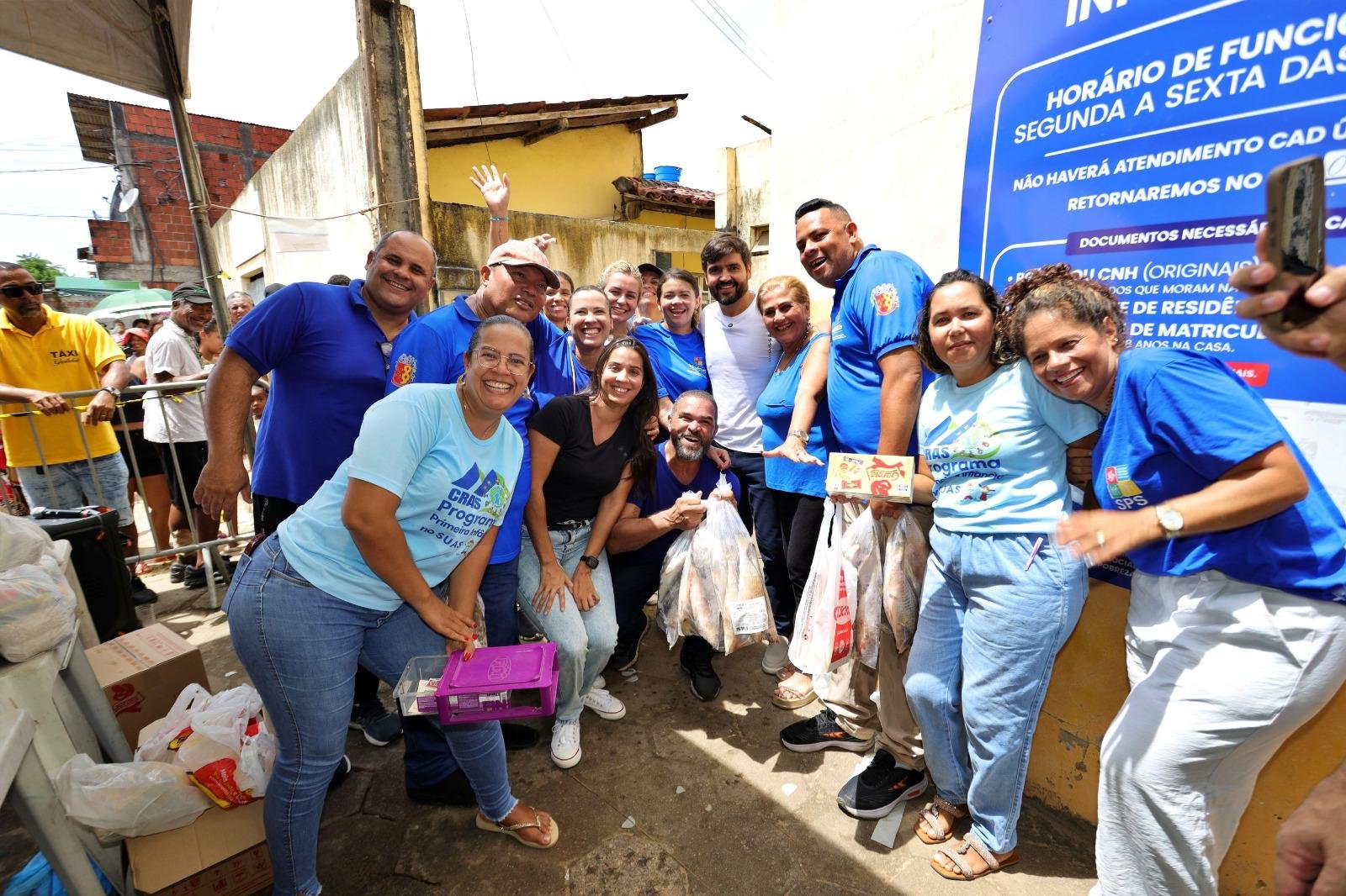 20 TONELADAS DE PEIXE SÃO DISTRIBUÍDAS PARA FAMÍLIAS EM VULNERABILIDADE SOCIAL DE ILHÉUS