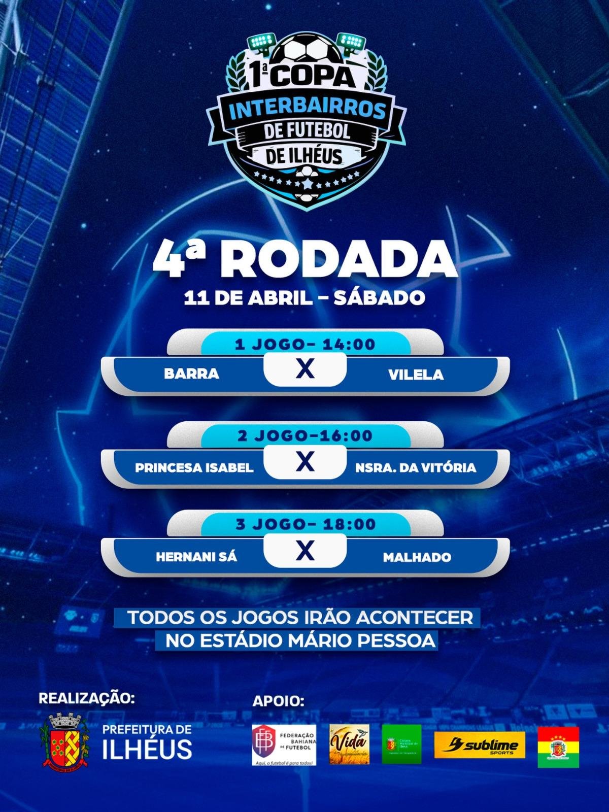 ESTÁDIO MÁRIO PESSOA RECEBE MAIS UMA RODADA DA COPA INTERBAIRROS NESTE SÁBADO (11) ESTÁDIO MÁRIO PESSOA RECEBE MAIS UMA RODADA DA COPA INTERBAIRROS NESTE SÁBADO (11)