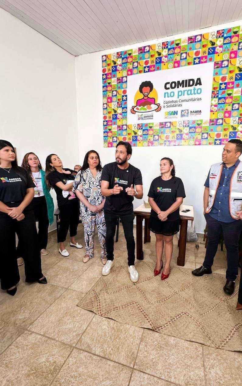 INSTITUTO AMIGOS SOLIDÁRIOS INAUGURAÇÃO COZINHAS COMUNITÁRIAS EM ILHÉUS