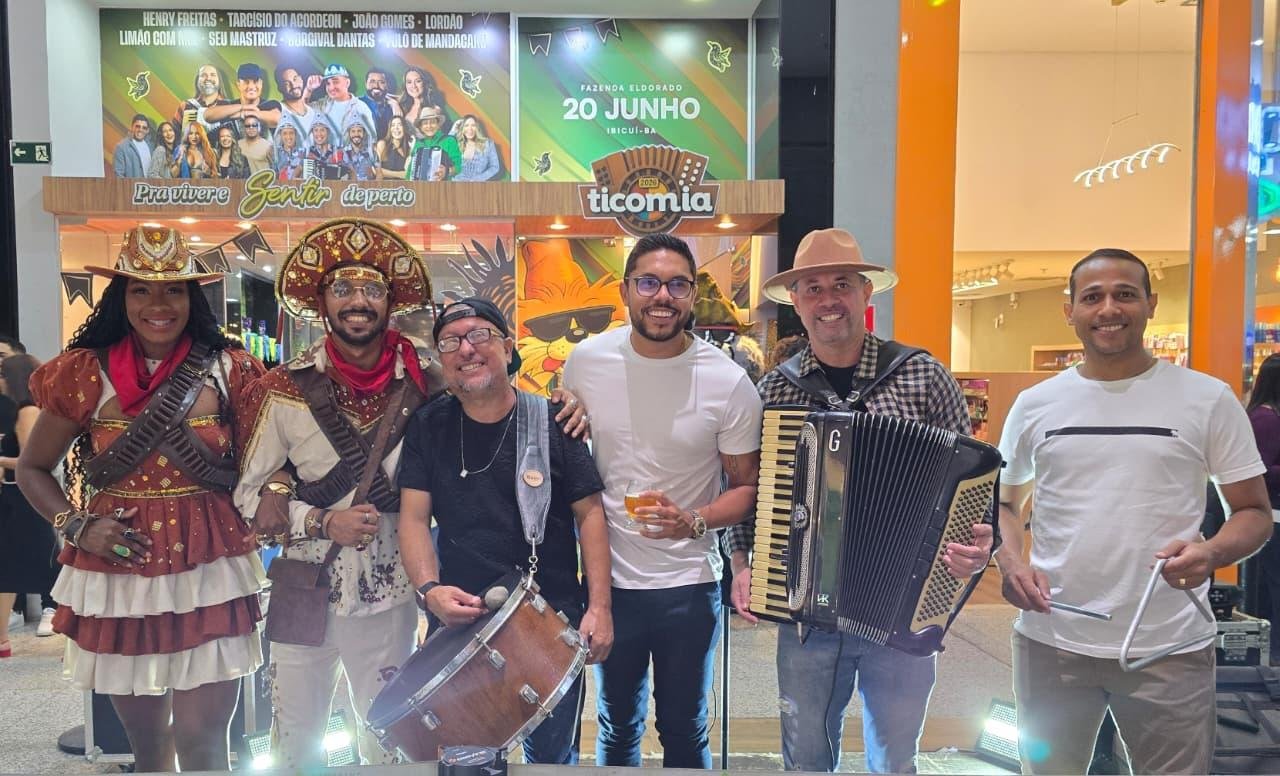 FORRÓ TICOMIA INAUGURA LOJA OFICIAL NO SHOPPING JEQUITIBÁ, EM ITABUNA