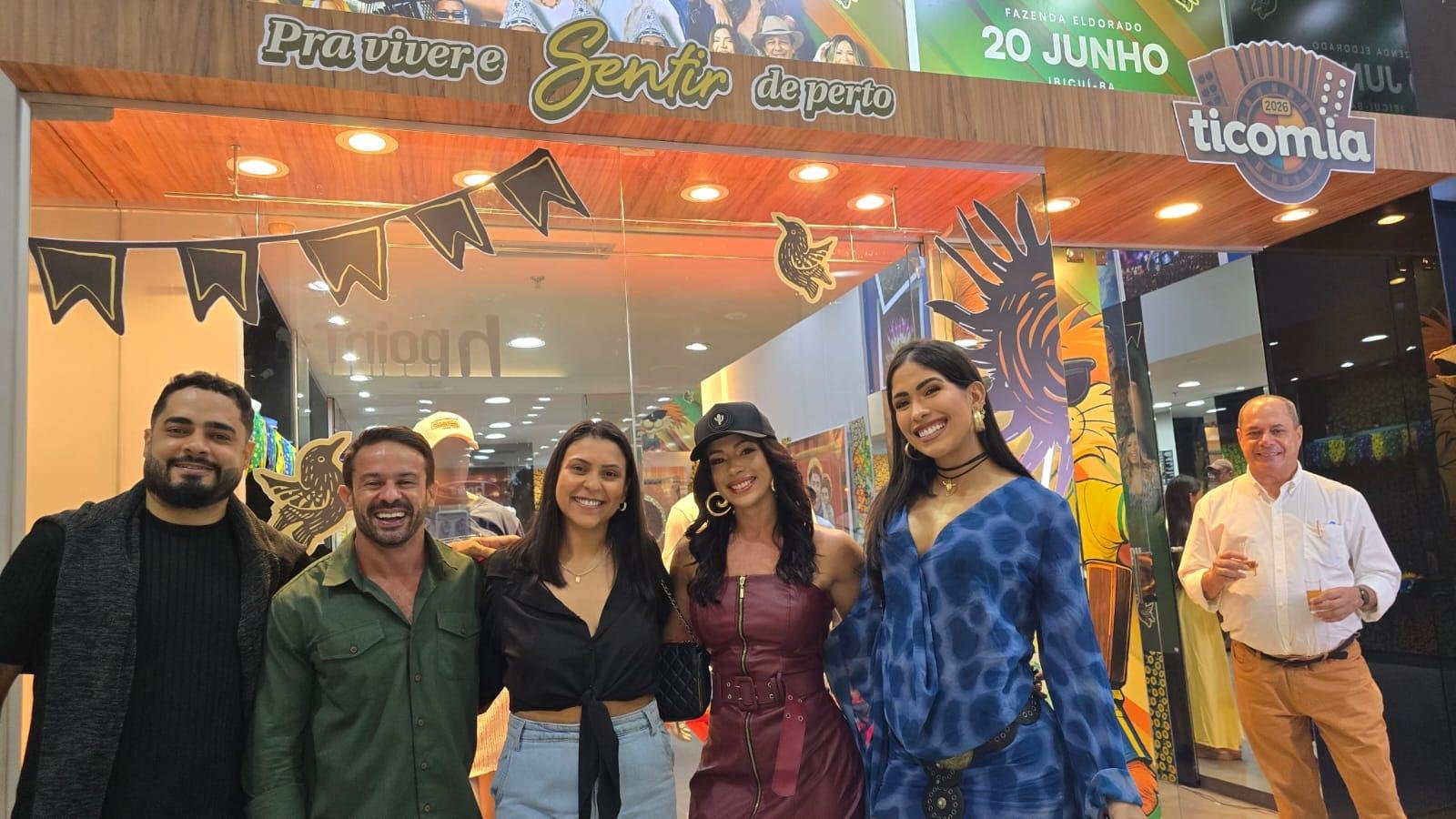 FORRÓ TICOMIA INAUGURA LOJA OFICIAL NO SHOPPING JEQUITIBÁ, EM ITABUNA