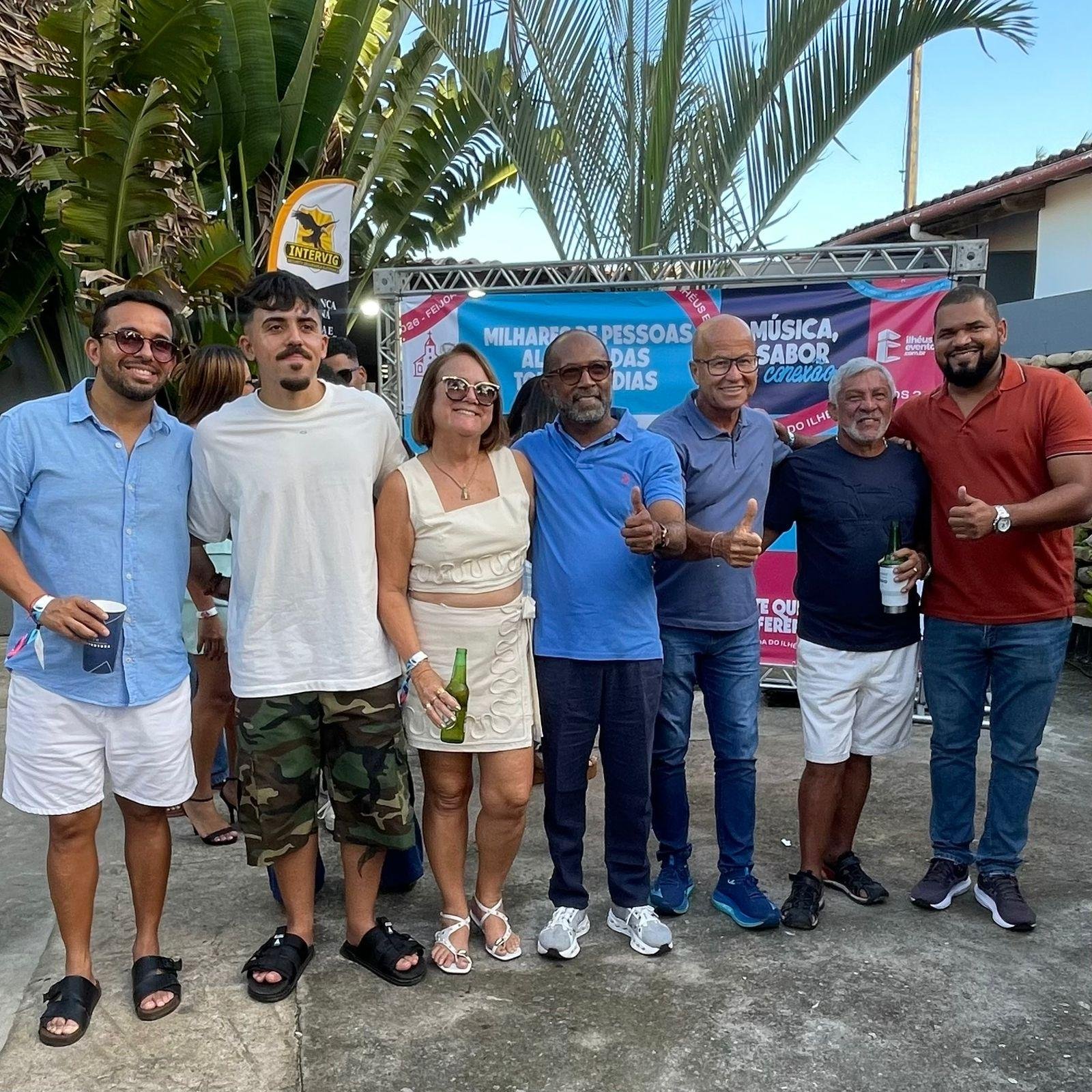 BEBETO GALVÃO PRESTIGIA 2ª EDIÇÃO DA FEIJOADA DO ILHÉUS EVENTOS