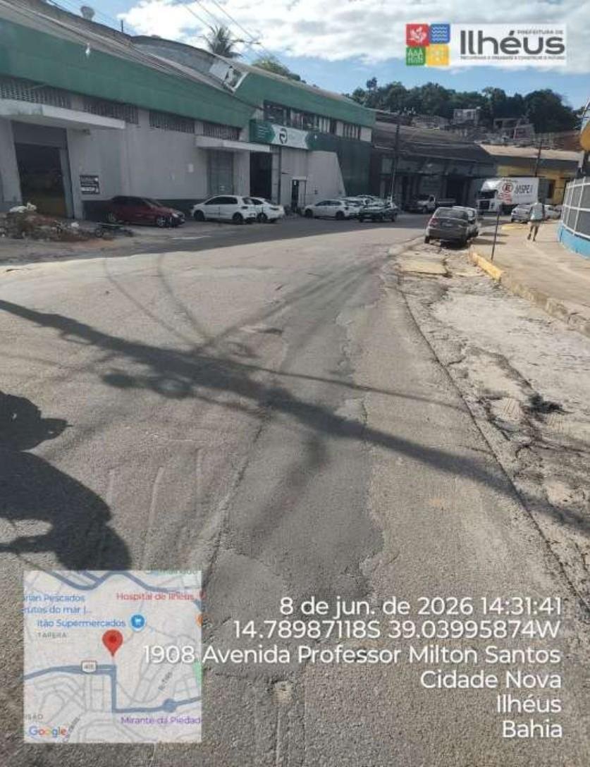 PREFEITURA NOTIFICA BAHIAGÁS E EMPRESA RESPONSÁVEL POR OBRAS APÓS IDENTIFICAR PROBLEMAS EM PAVIMENTAÇÃO DE VIAS DE ILHÉUS PREFEITURA NOTIFICA BAHIAGÁS E EMPRESA RESPONSÁVEL POR OBRAS APÓS IDENTIFICAR PROBLEMAS EM PAVIMENTAÇÃO DE VIAS DE ILHÉUS