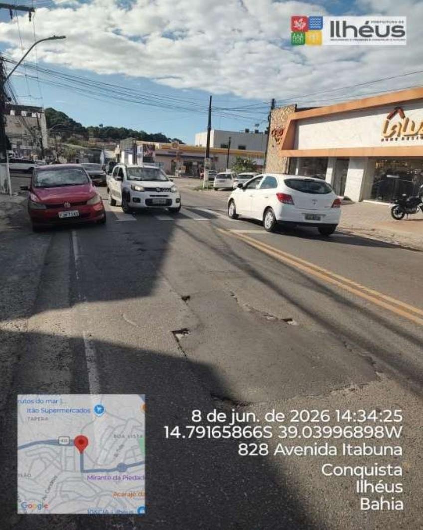PREFEITURA NOTIFICA BAHIAGÁS E EMPRESA RESPONSÁVEL POR OBRAS APÓS IDENTIFICAR PROBLEMAS EM PAVIMENTAÇÃO DE VIAS DE ILHÉUS PREFEITURA NOTIFICA BAHIAGÁS E EMPRESA RESPONSÁVEL POR OBRAS APÓS IDENTIFICAR PROBLEMAS EM PAVIMENTAÇÃO DE VIAS DE ILHÉUS