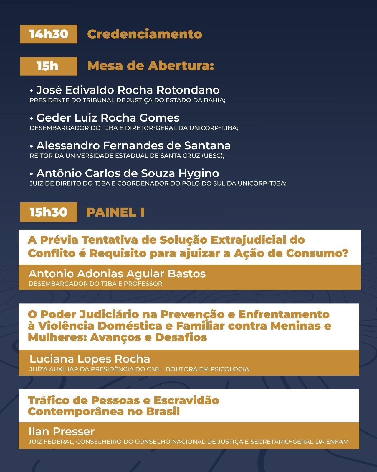 UESC SEDIA CICLO DE PALESTRAS SOBRE TEMAS DESAFIADORES DO JUDICIÁRIO CONTEMPORÂNEO UESC SEDIA CICLO DE PALESTRAS SOBRE TEMAS DESAFIADORES DO JUDICIÁRIO CONTEMPORÂNEO