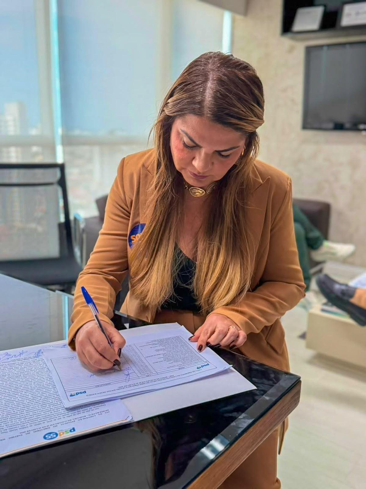 ANDRÉA CASTRO TEM CANDIDATURA A DEPUTADA ESTADUAL OFICIALIZADA DURANTE CONVENÇÃO ESTADUAL DO PSD