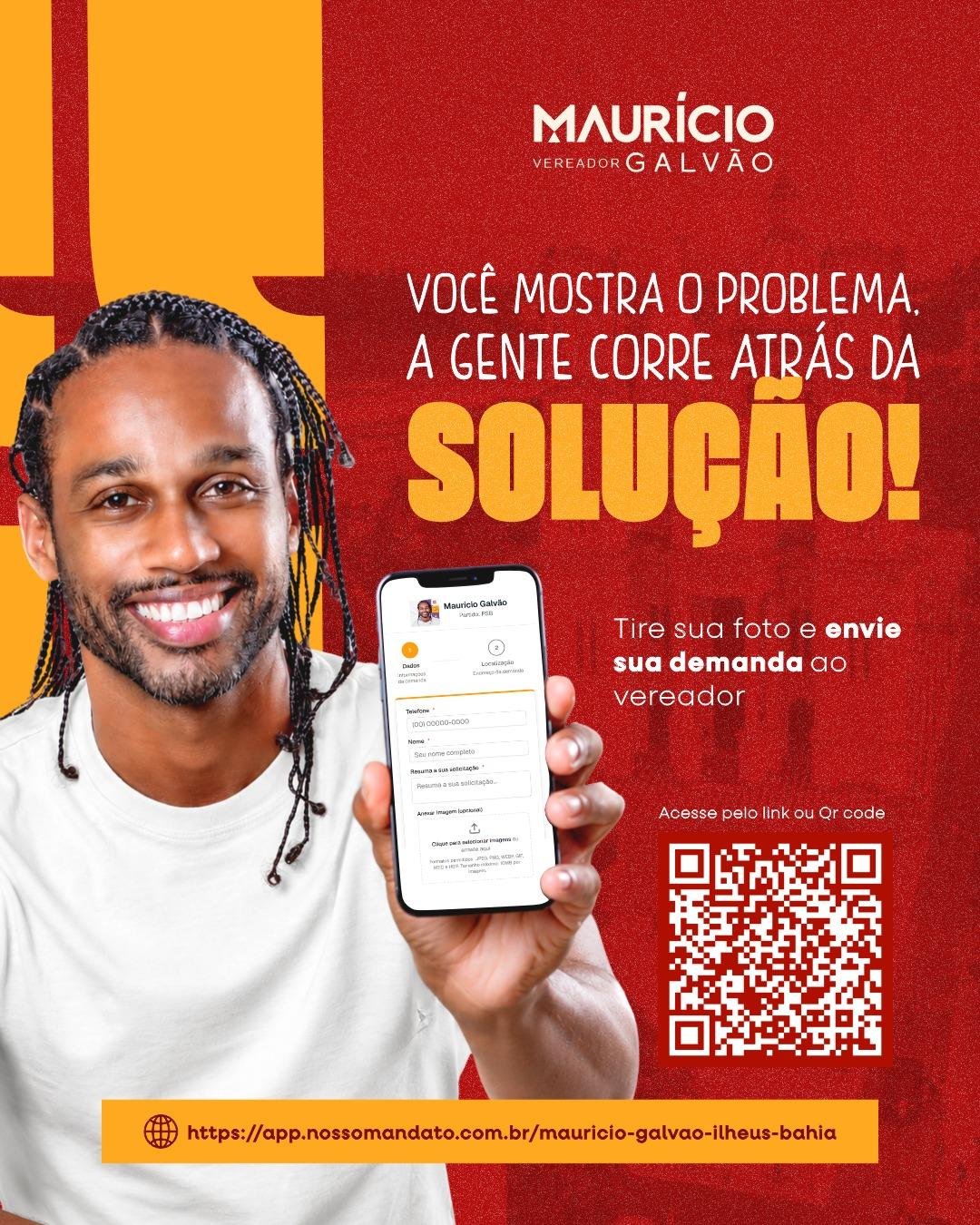 VEREADOR MAURÍCIO GALVÃO CRIA PRIMEIRO GABINETE INTELIGENTE DE ILHÉUS PARA RECEBER DEMANDAS DA POPULAÇÃO 
