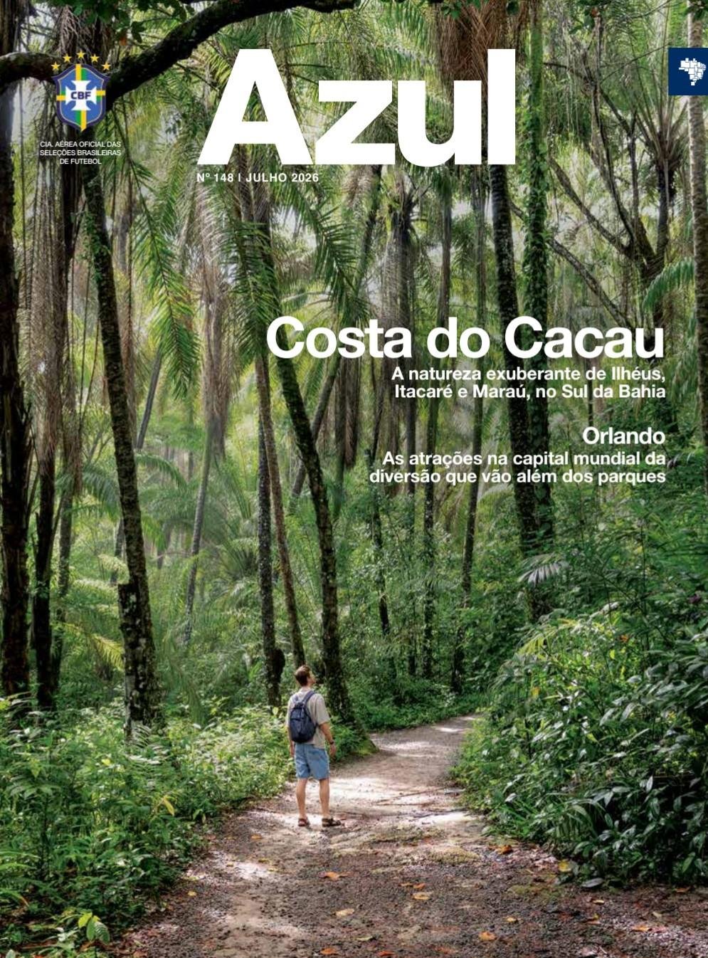 ILHÉUS É DESTAQUE NA REVISTA DE BORDO DA AZUL E GANHA VITRINE NACIONAL PARA O TURISMO ILHÉUS É DESTAQUE NA REVISTA DE BORDO DA AZUL E GANHA VITRINE NACIONAL PARA O TURISMO
