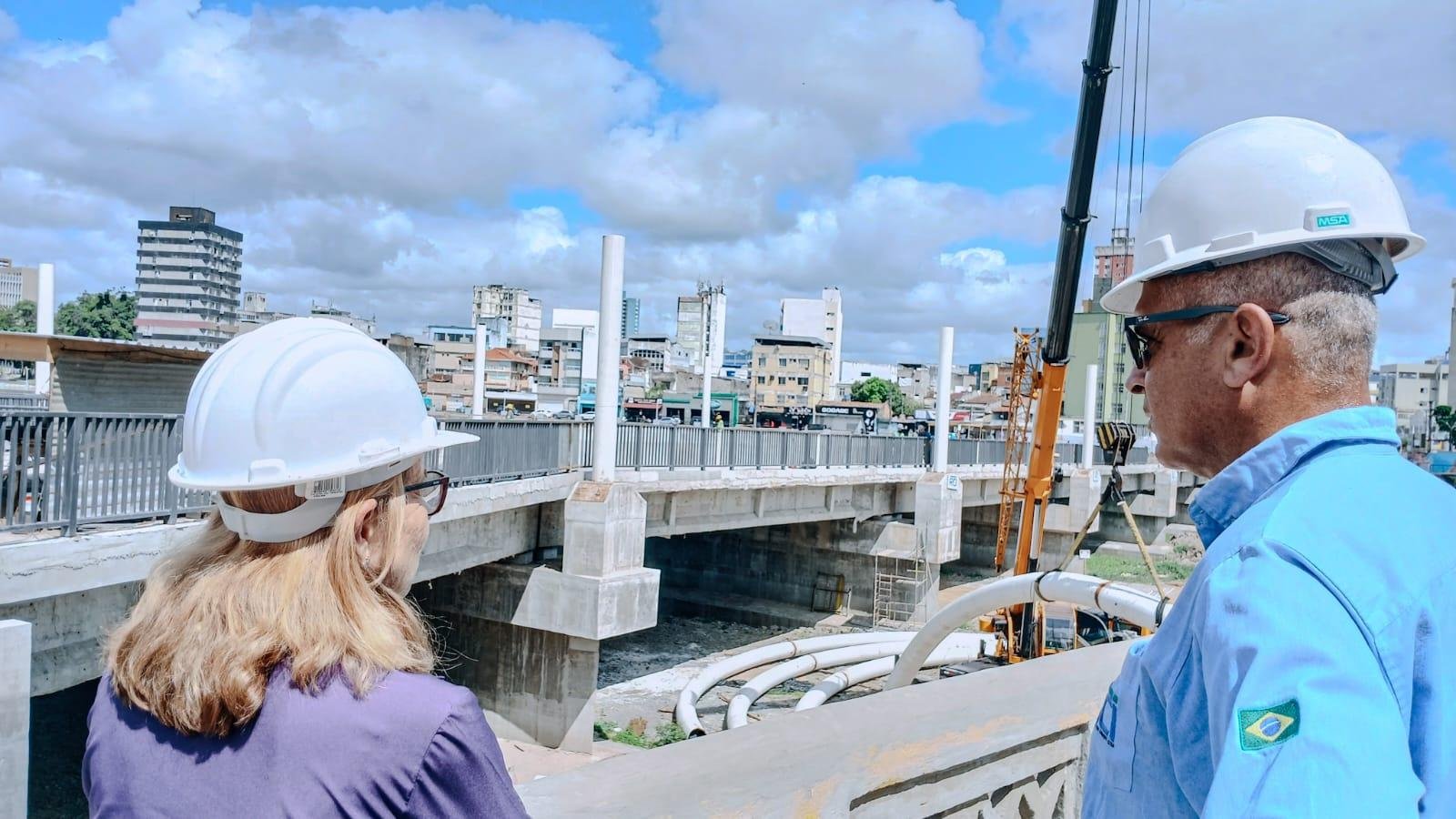 OBRAS DA NOVA PONTE DO CONCEIÇÃO AVANÇAM COM INSTALAÇÃO DE ESTRUTURA ARQUITETÔNICA OBRAS DA NOVA PONTE DO CONCEIÇÃO AVANÇAM COM INSTALAÇÃO DE ESTRUTURA ARQUITETÔNICA