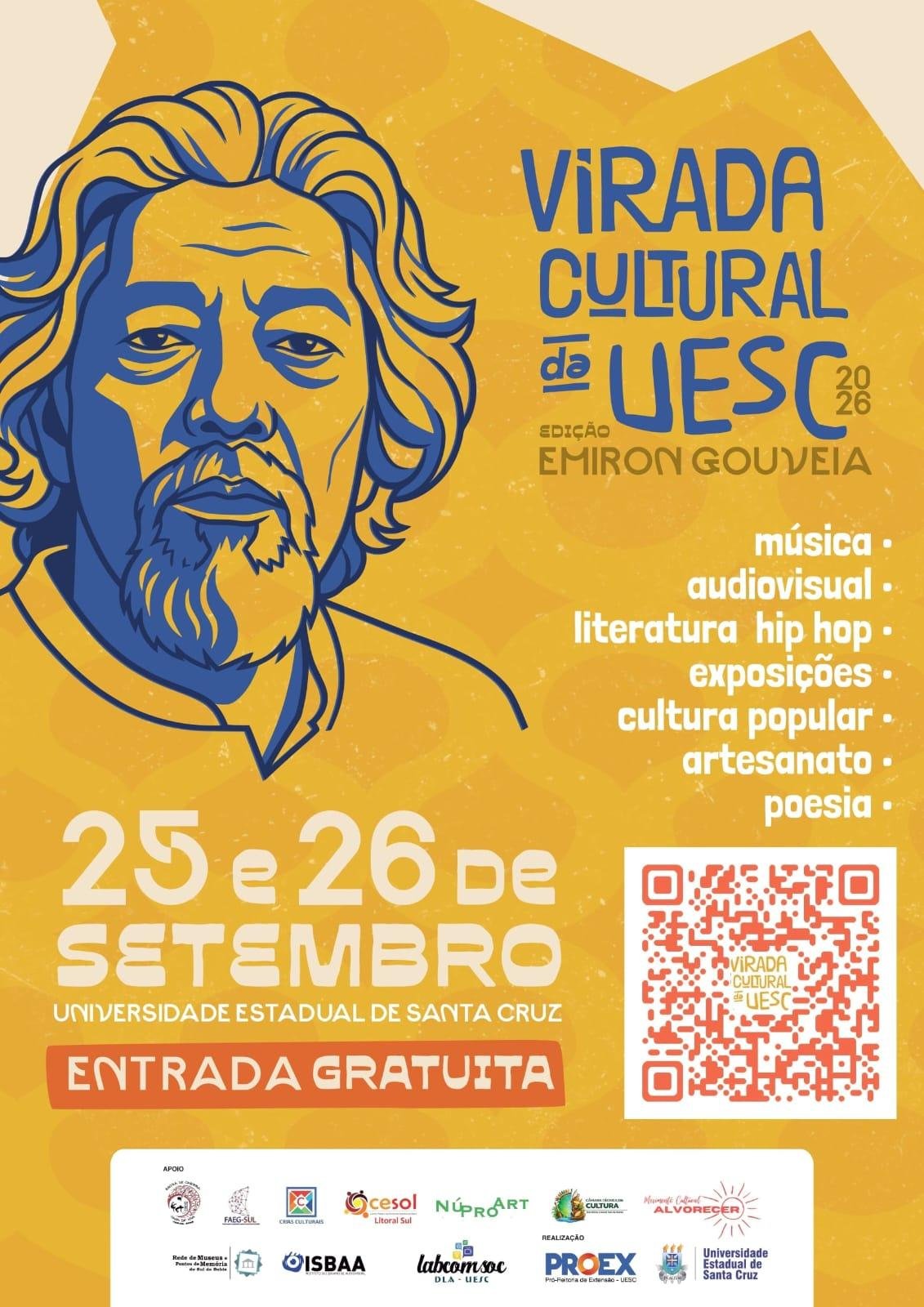 UESC REALIZA 1ª VIRADA CULTURAL COM DOIS DIAS DE PROGRAMAÇÃO NO CAMPUS UESC REALIZA 1ª VIRADA CULTURAL COM DOIS DIAS DE PROGRAMAÇÃO NO CAMPUS