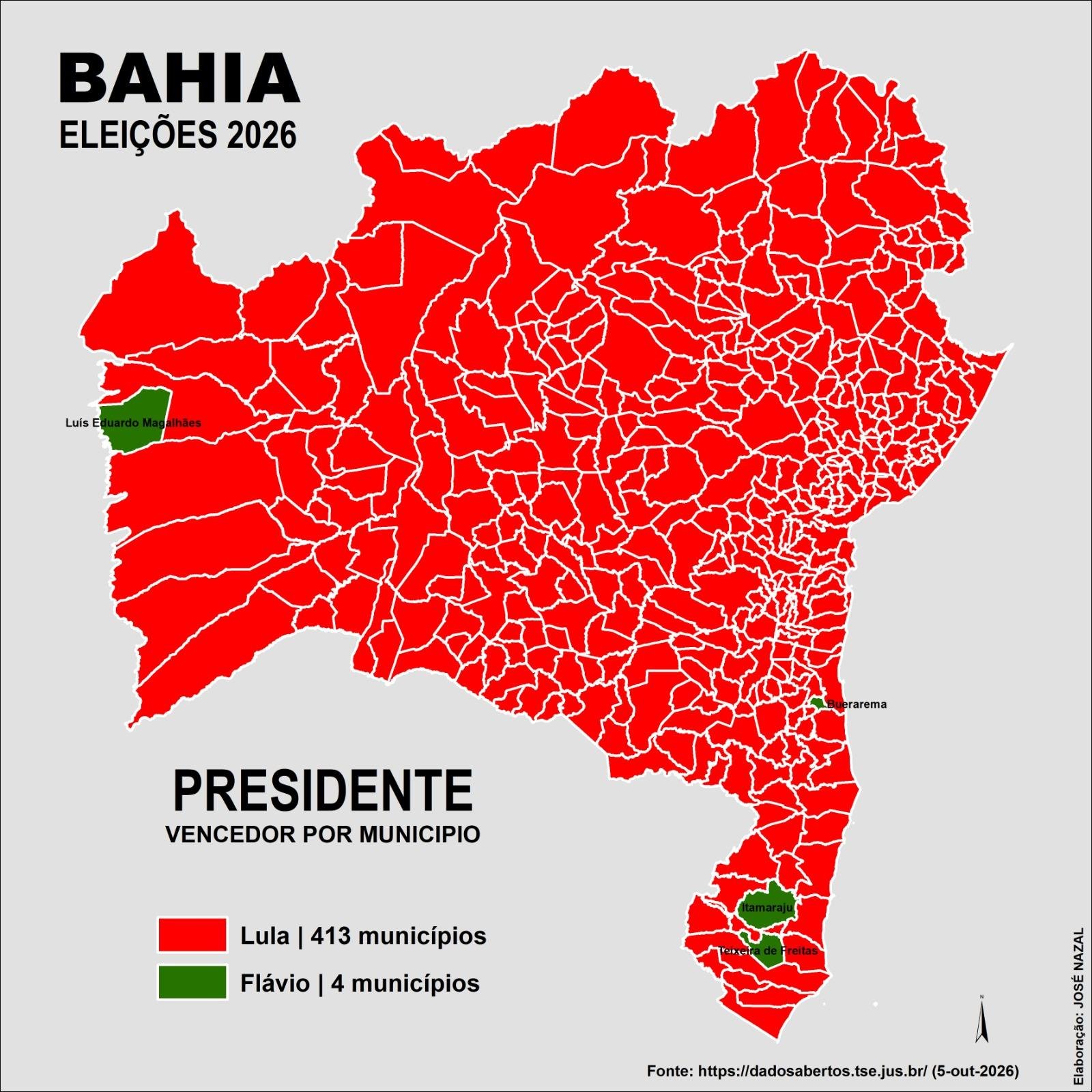 DAS 409 SEÇÕES, FLÁVIO BOLSONARO GANHOU APENAS EM UMA EM ILHÉUS