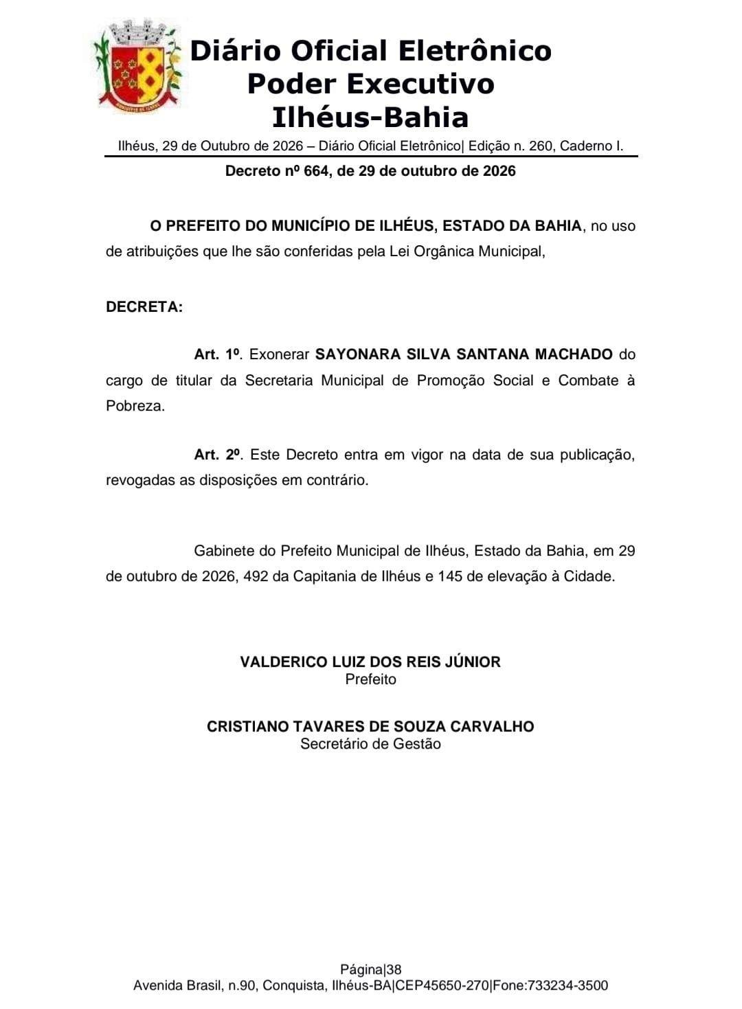WANESSA GEDEON ASSUME PROMOÇÃO SOCIAL APÓS EXONERAÇÃO DE SAYONARA MACHADO, INDICADA POR JABES RIBEIRO WANESSA GEDEON ASSUME PROMOÇÃO SOCIAL APÓS EXONERAÇÃO DE SAYONARA MACHADO, INDICADA POR JABES RIBEIRO