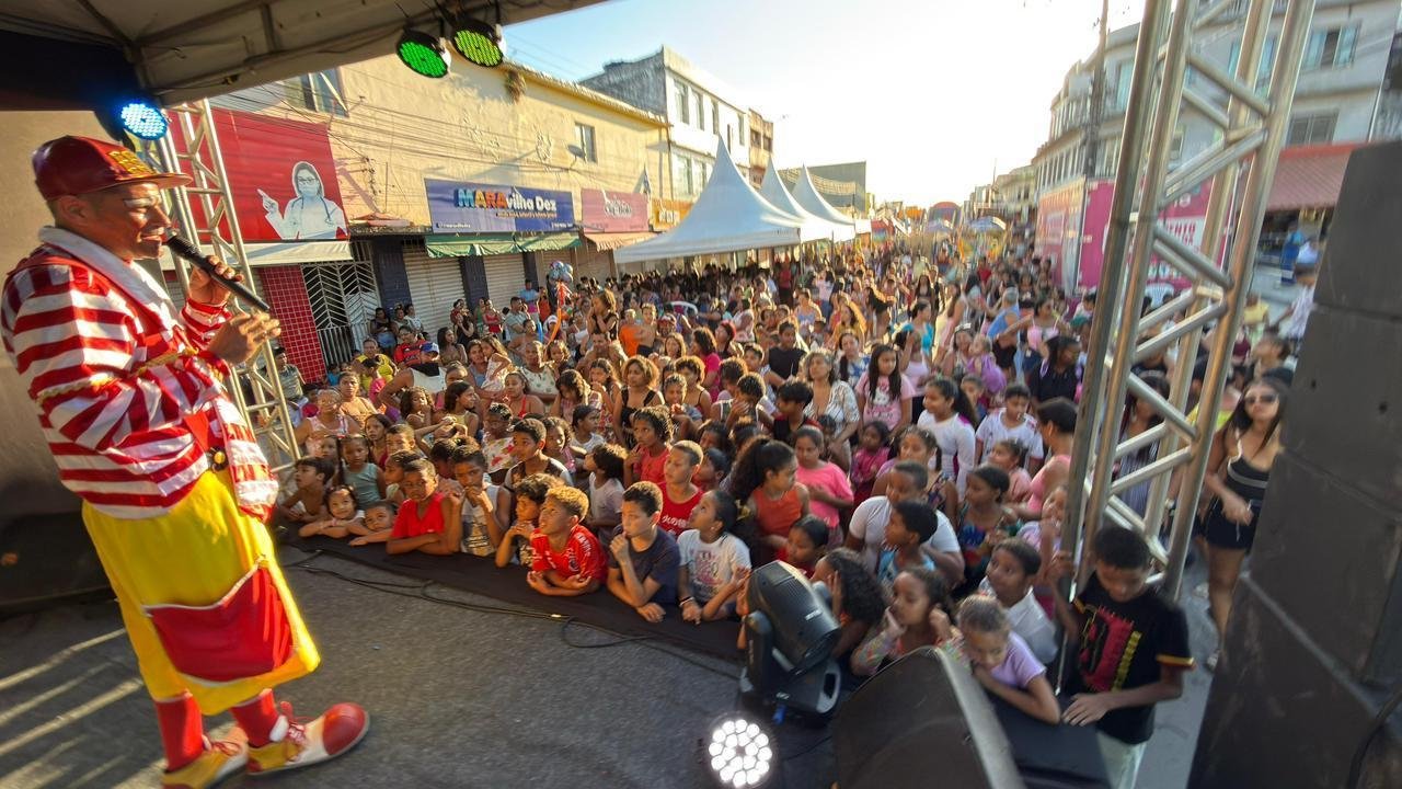 IBICARAÍ: PLANETA DAS CRIANÇAS ATRAI MULTIDÃO E GARANTE DIVERSÃO NO FERIADO