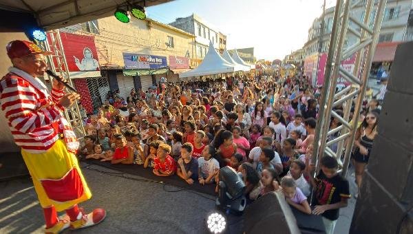 IBICARAÍ: PLANETA DAS CRIANÇAS ATRAI MULTIDÃO E GARANTE DIVERSÃO NO FERIADO