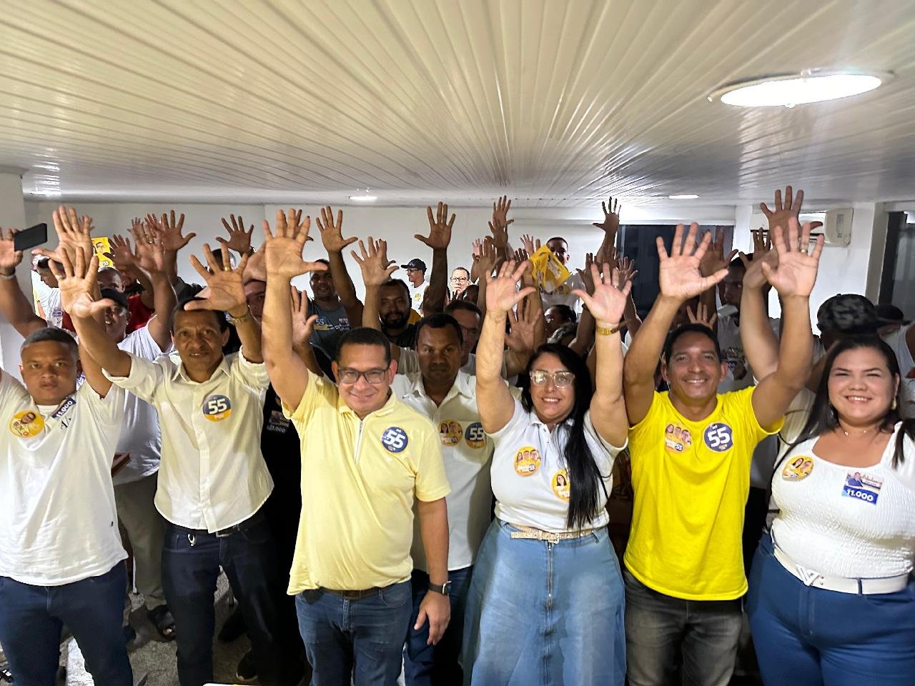 CAMPANHA DE BENTO LIMA RECEBE ADESÃO DO VEREADOR ABRAÃO (PP) CAMPANHA DE BENTO LIMA RECEBE ADESÃO DO VEREADOR ABRAÃO (PP)
