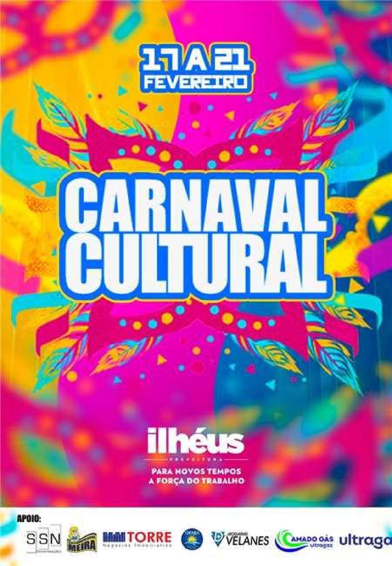 PREFEITURA DE ILHÉUS DIVULGA PROGRAMAÇÃO COMPLETA DO CARNAVAL CULTURAL NOS BAIRROS DA CIDADE PREFEITURA DE ILHÉUS DIVULGA PROGRAMAÇÃO COMPLETA DO CARNAVAL CULTURAL NOS BAIRROS DA CIDADE