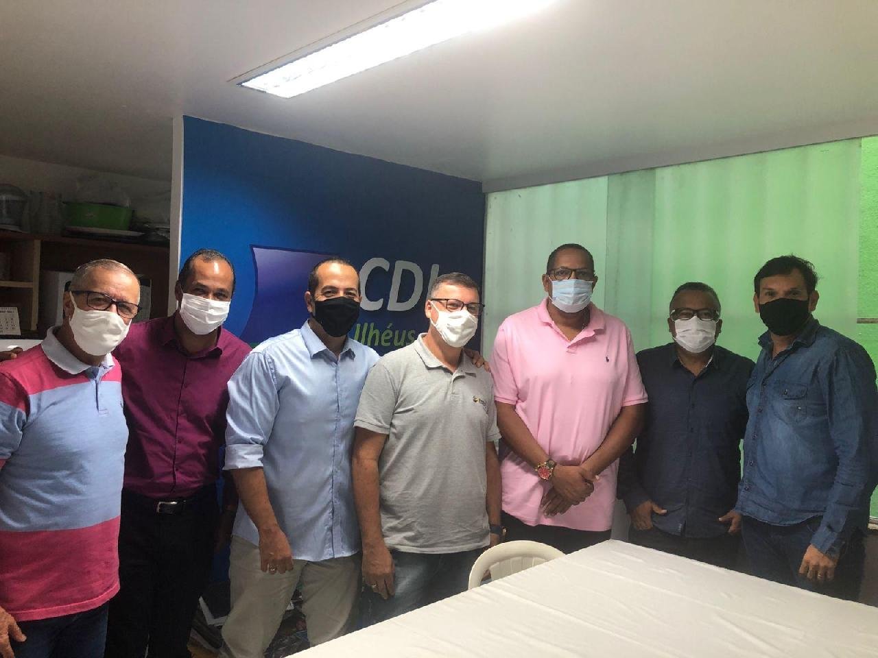 DIRETORIA DA CDL DE ILHÉUS DÁ BOAS-VINDAS AO SECRETÁRIO MUNICIPAL DE ORDEM PÚBLICA DIRETORIA DA CDL DE ILHÉUS DÁ BOAS-VINDAS AO SECRETÁRIO MUNICIPAL DE ORDEM PÚBLICA