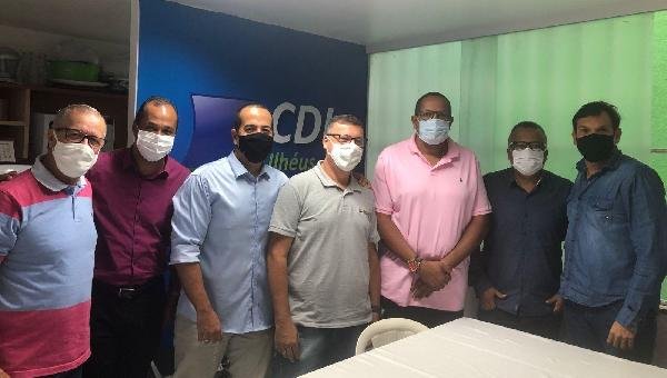 DIRETORIA DA CDL DE ILHÉUS DÁ BOAS-VINDAS AO SECRETÁRIO MUNICIPAL DE ORDEM PÚBLICA