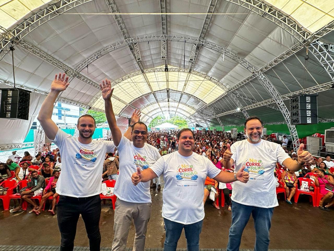 MAGNO LAVIGNE ACOMPANHA INÍCIO DA CAPACITAÇÃO “NO CORRE DA FOLIA” PARA AMBULANTES DO CARNAVAL DE SALVADOR