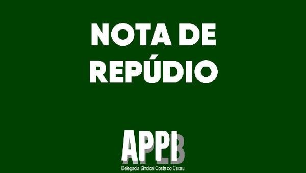 APPI/APLB DIVULGA NOTA DE REPÚDIO CONTRA DECISÃO SOBRE PAGAMENTO DO 13º NA EDUCAÇÃO DE ILHÉUS