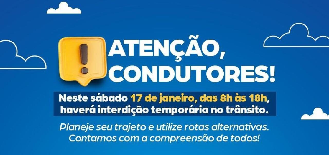 SUTRAM GARANTE ORGANIZAÇÃO DO TRÂNSITO DURANTE A LAVAGEM DA CATEDRAL DE SÃO SEBASTIÃO