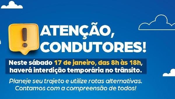 SUTRAM GARANTE ORGANIZAÇÃO DO TRÂNSITO DURANTE A LAVAGEM DA CATEDRAL DE SÃO SEBASTIÃO