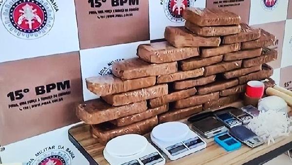 60 QUILOS DE COCAÍNA É APREENDIDO EM ITABUNA