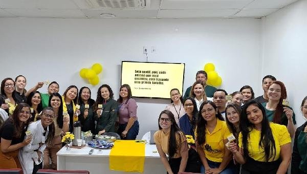 HOSPITAL REGIONAL COSTA DO CACAU PROMOVE AÇÃO DO SETEMBRO AMARELO 2024 COM PALESTRA E DINÂMICA MOTIVACIONAL