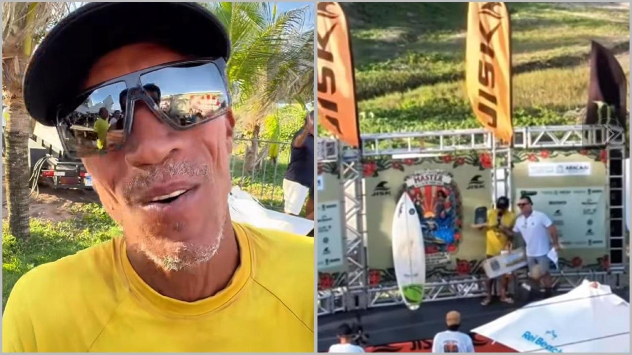 BAIANO DE ILHÉUS: JERÔNIMO BONFIM VENCE ETAPA DECISIVA E CONQUISTA BICAMPEONATO BRASILEIRO MASTER NA CATEGORIA 50+ DE SURF