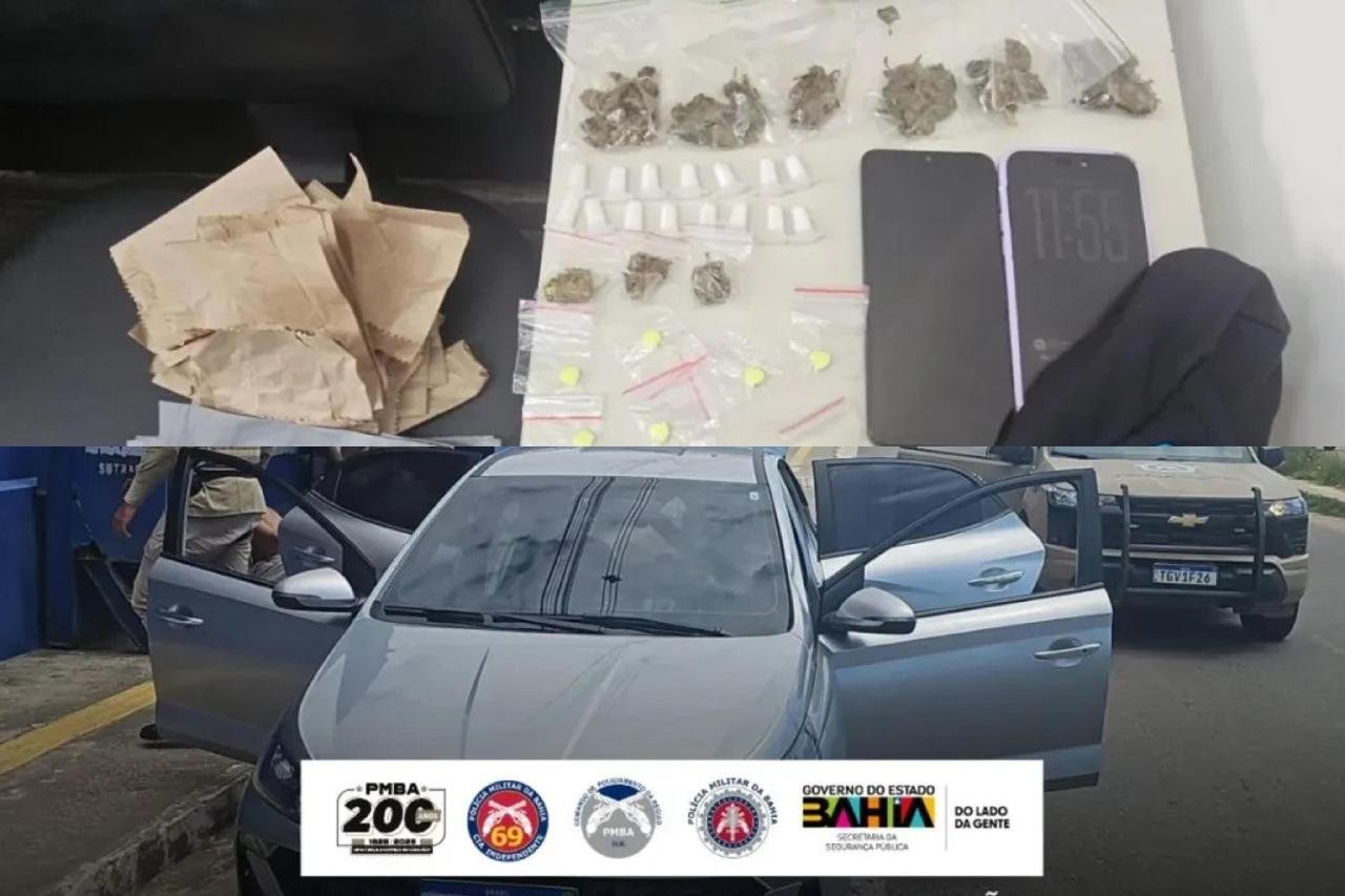 PERSEGUIÇÃO POLICIAL NA BA-001 RESULTA NA PRISÃO DE DOIS SUSPEITOS EM ILHÉUS