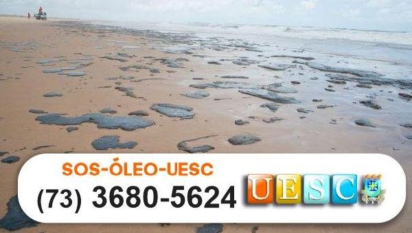 SOS-ÓLEO-UESC – CANAL DE COMUNICAÇÃO PARA POPULAÇÃO TIRAR DÚVIDAS SOBRE MANCHAS DE ÓLEO