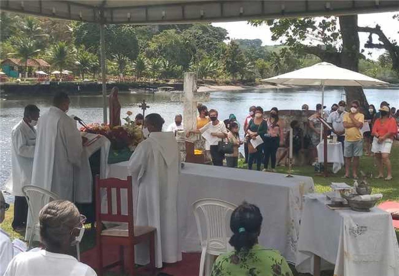 ILHÉUS: COMUNIDADE DO RIO DO ENGENHO COMEMORA 487 ANOS COM FESTA MEMORIAL À SANTA ANNA E S. JOAQUIM