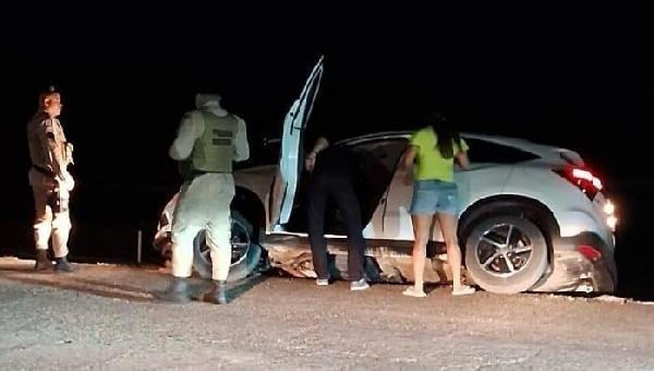 PISTA IRREGULAR NA BA-001 CAUSA MAIS UMA ACIDENTE NESTE SÁBADO, 30 DE NOVEMBRO