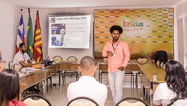 SECRETARIAS DO MUNICÍPIO DE ILHÉUS E IBGE SE REÚNEM PARA PLANEJAMENTO DO CENSO 2020
