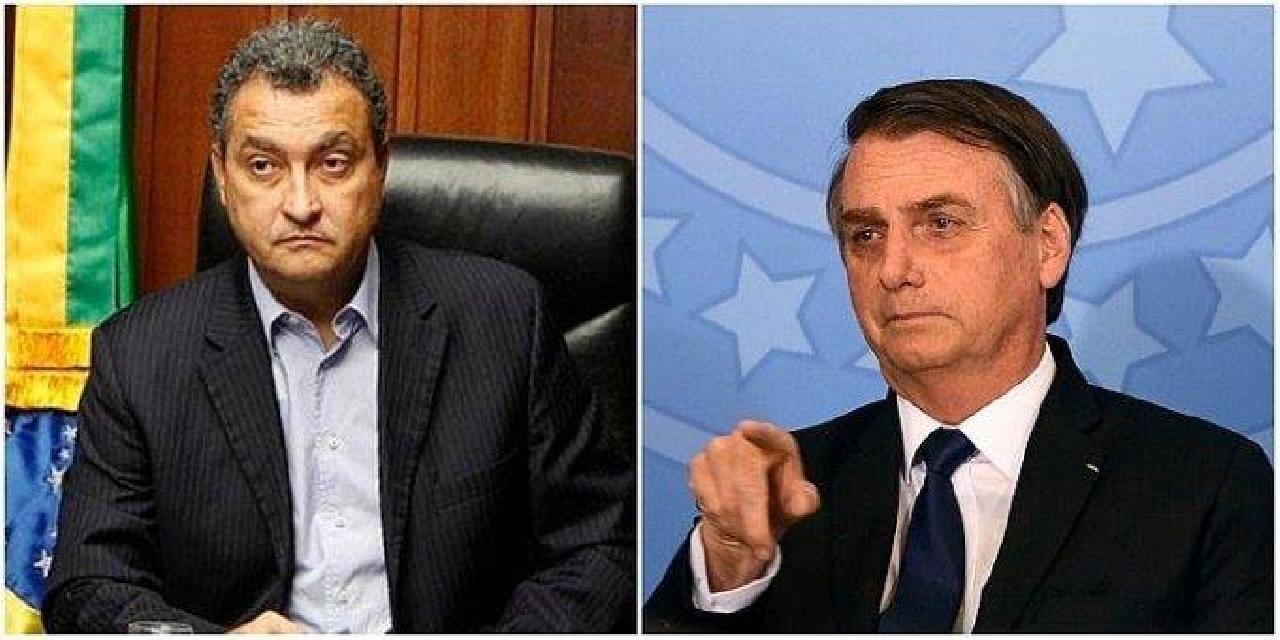 BOLSONARO ACUSA RUI COSTA DE NÃO AUTORIZAR PM A FAZER SUA SEGURANÇA