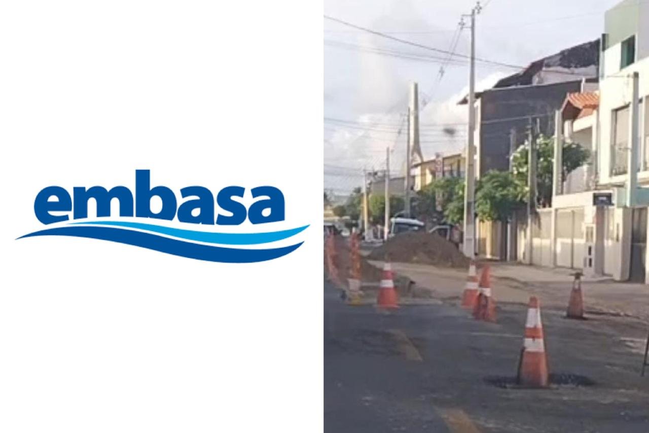 EMBASA ESCLARECE INTERVENÇÕES NA AVENIDA 13 DE MAIO APÓS COMENTÁRIO NO PROGRAMA O TABULEIRO