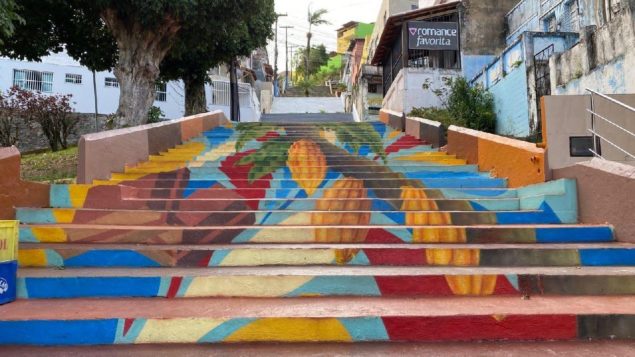 “ILHÉUS EM CORES” VAI EMBELEZAR ESCADARIAS E PONTOS TURÍSTICOS DA CIDADE “ILHÉUS EM CORES” VAI EMBELEZAR ESCADARIAS E PONTOS TURÍSTICOS DA CIDADE