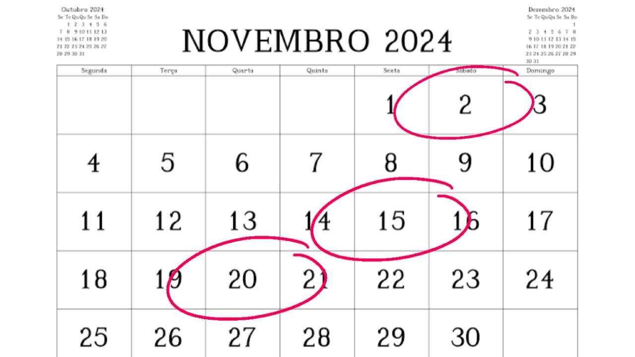 CONHEÇA OS FERIADOS EM NOVEMBRO CONHEÇA OS FERIADOS EM NOVEMBRO