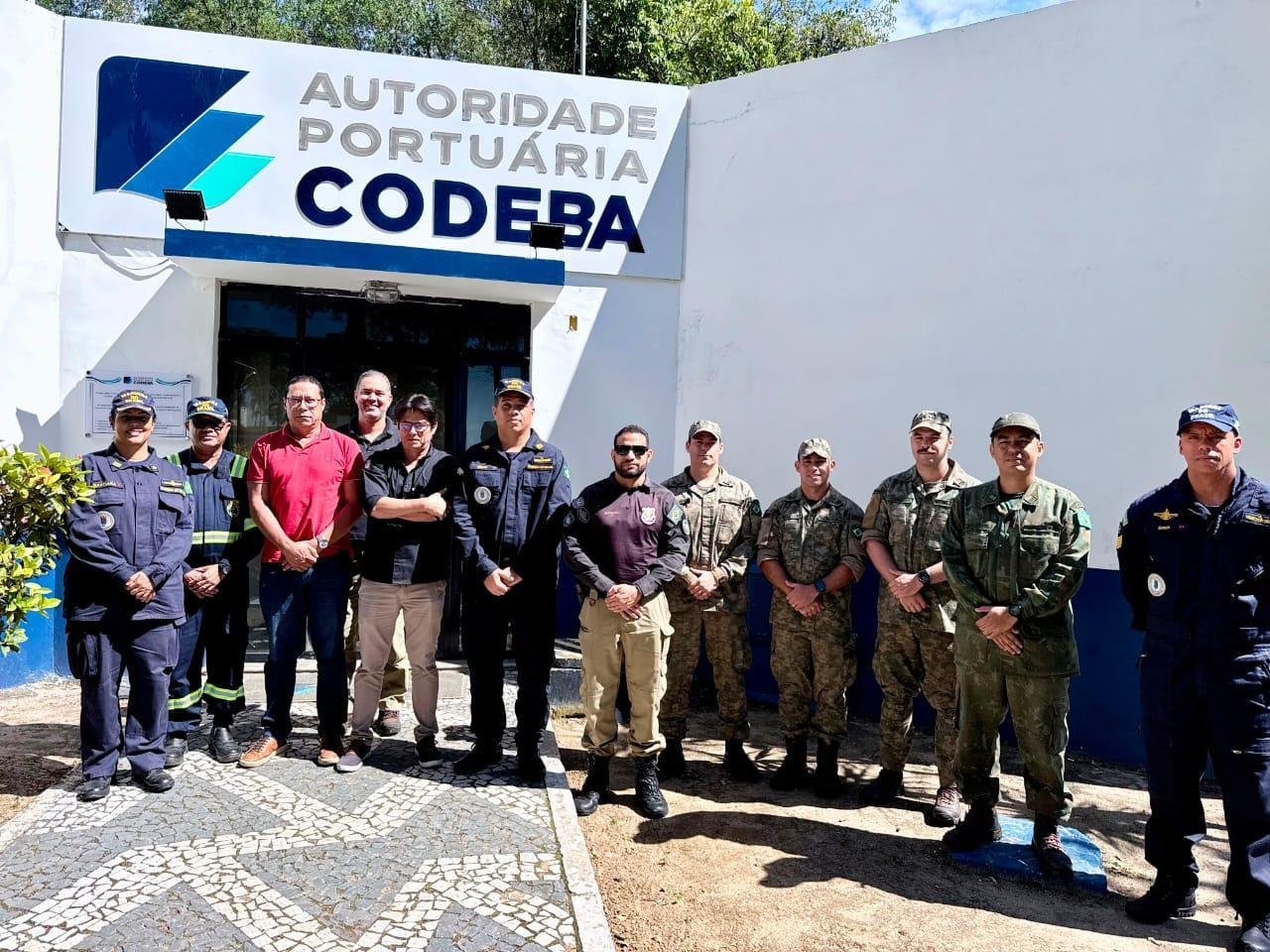 MARINHA REALIZA EXERCÍCIO DE DEFESA PORTUÁRIA NO PORTO DE ILHÉUS