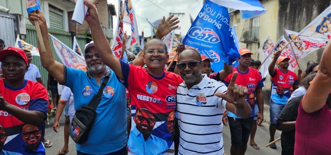 CAMINHADAS MOSTRAM FORÇA DE BEBETO GALVÃO NO RECÔNCAVO BAIANO