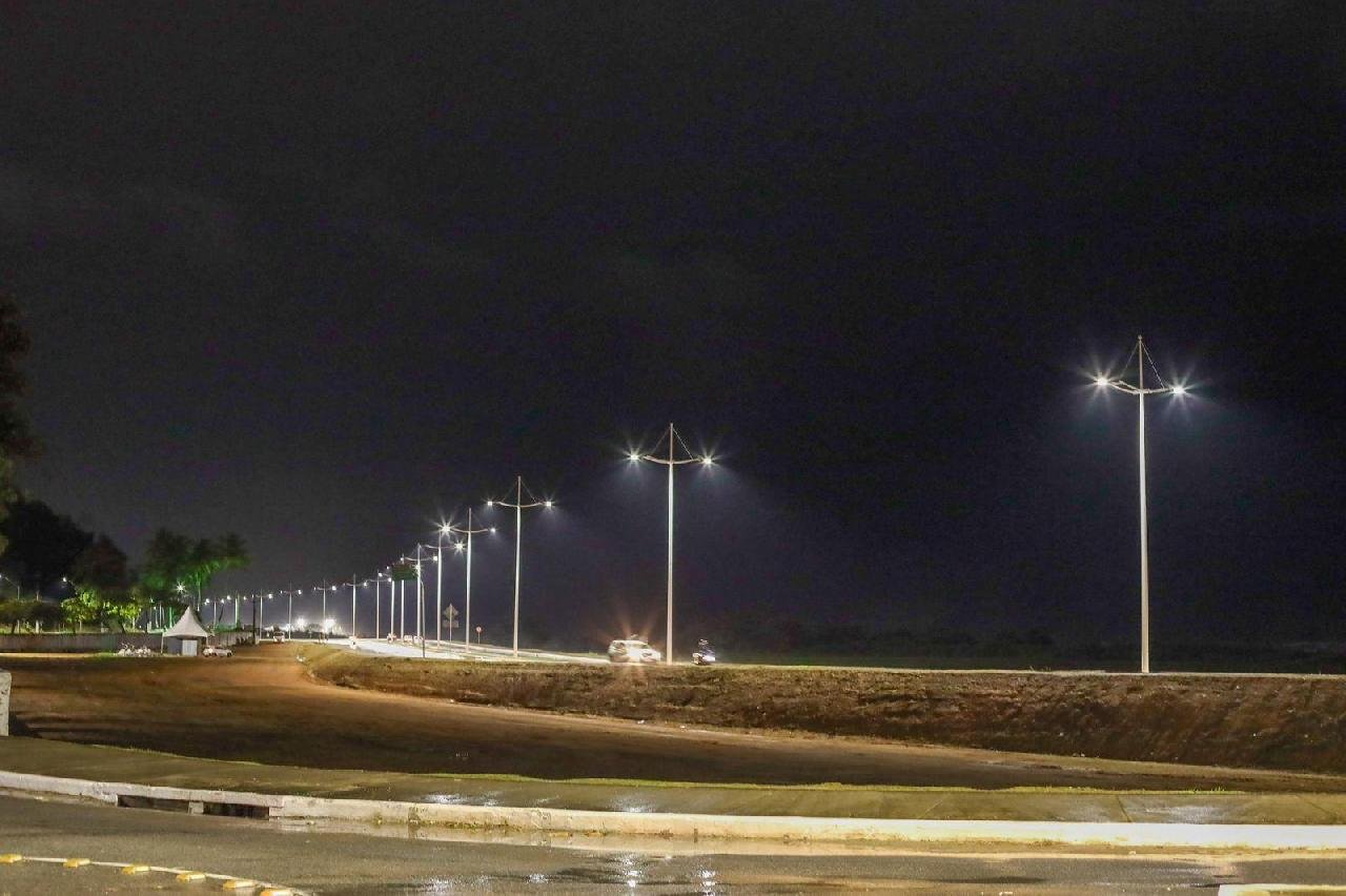 NOVA ILUMINAÇÃO DA PONTE JORGE AMADO É INAUGURADA NOVA ILUMINAÇÃO DA PONTE JORGE AMADO É INAUGURADA
