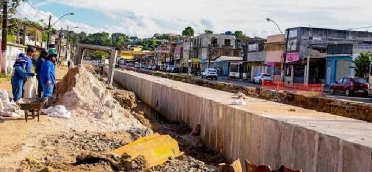 OBRA DO CANAL DO MALHADO JÁ CONSUMIU R$ 7 MILHÕES DE REAIS OBRA DO CANAL DO MALHADO JÁ CONSUMIU R$ 7 MILHÕES DE REAIS