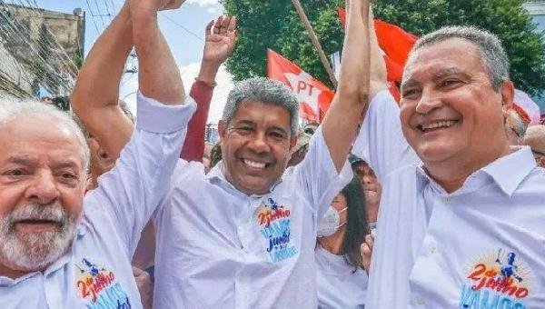 RUI COSTA E JERÔNIMO RODRIGUES VÃO A BRASÍLIA PARA A DIPLOMAÇÃO DE LULA E ALCKMIM NESTA SEGUNDA-FEIRA (12)