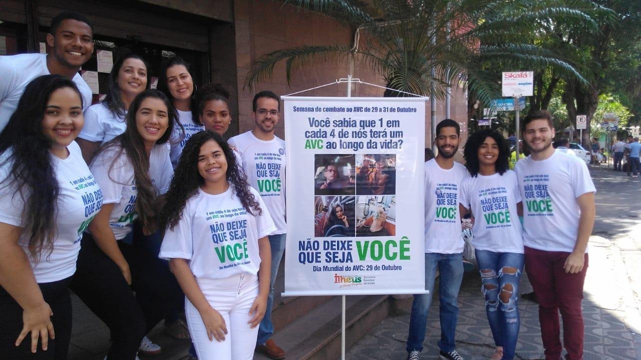 SEMANA NACIONAL DE COMBATE AO AVC ORIENTA SOBRE RISCOS DA DOENÇA SEMANA NACIONAL DE COMBATE AO AVC ORIENTA SOBRE RISCOS DA DOENÇA